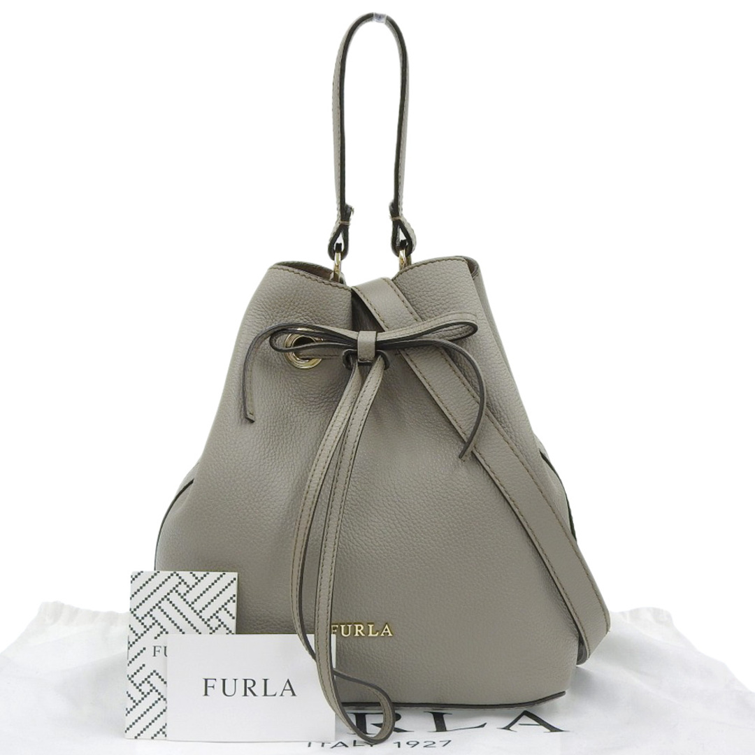 FURLA ショルダーバッグハンドバッグ巾着2way - ハンドバッグ