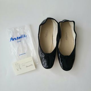 UNITED ARROWS - CHEMBUR チェンバー スクエアフラットスタッズ バレエ