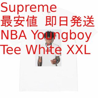 シュプリーム(Supreme)の最安値 即日発送 supreme NBA Youngboy White XXL(Tシャツ/カットソー(半袖/袖なし))