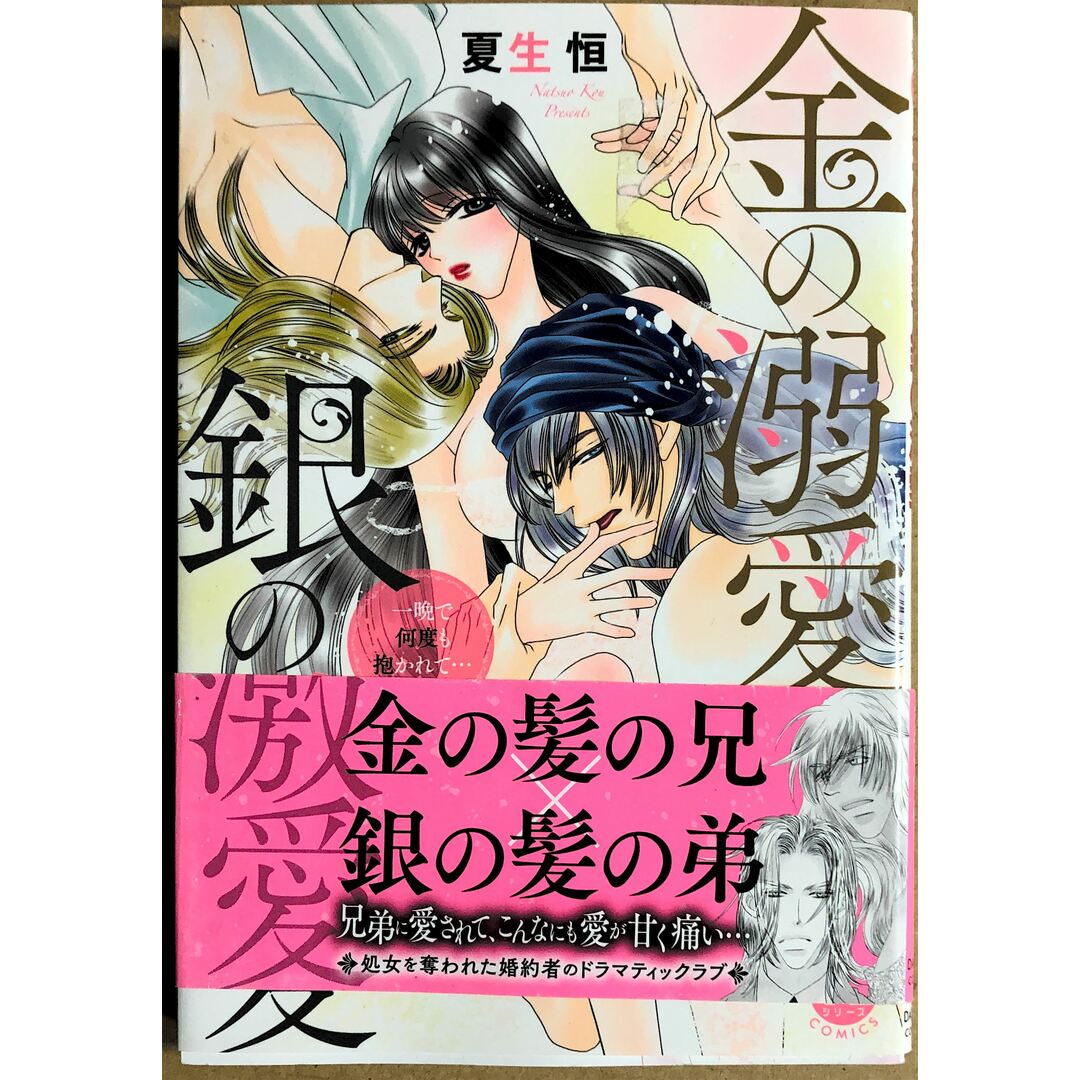 金の溺愛、銀の激愛 一晩で何度も抱かれて 20230821-2 エンタメ/ホビーの漫画(女性漫画)の商品写真