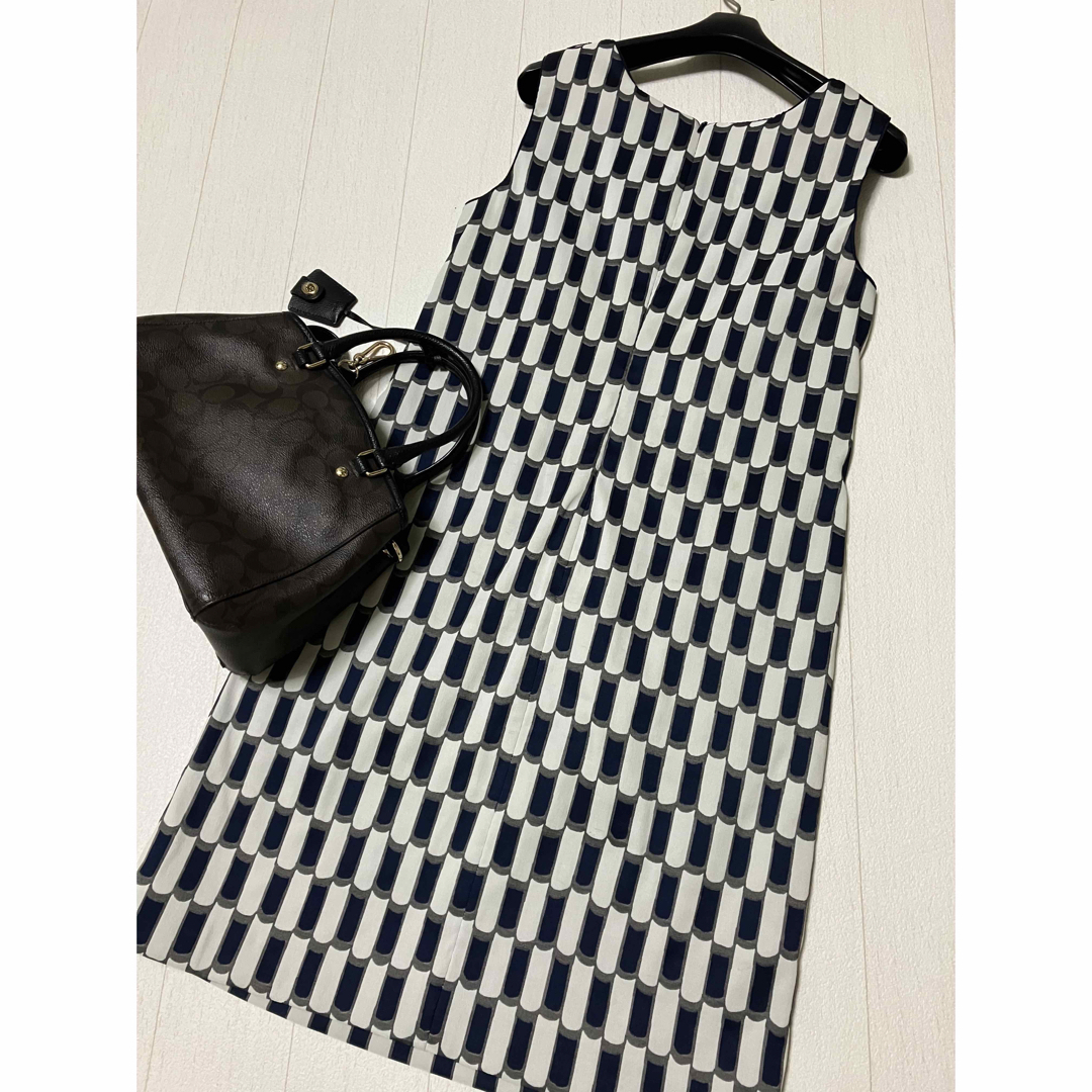 【美品】S MaxMara マックスマーラ　ビジュー付き　ワンピース　カットソー