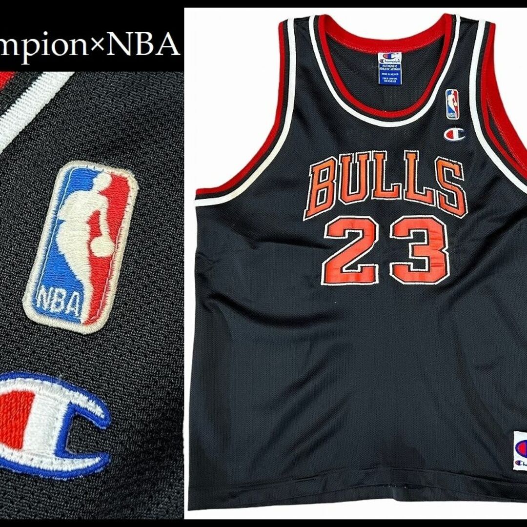 Champion - XL チャンピオン NBA シカゴブルズ 23 ゲーム シャツ