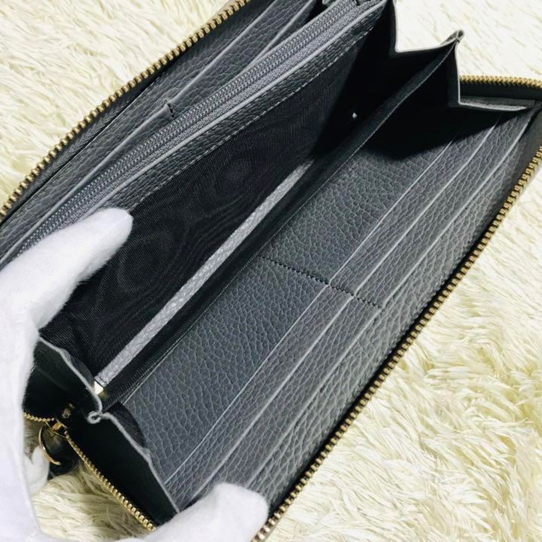 Gucci - GUCCI 長財布 GG ラウンドファスナー ラウンドジップの通販 by