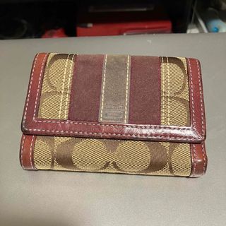 コーチ(COACH)の【COACH】 コーチ / シグネチャー / 3つ折り財布 コンパクトウォレット(財布)