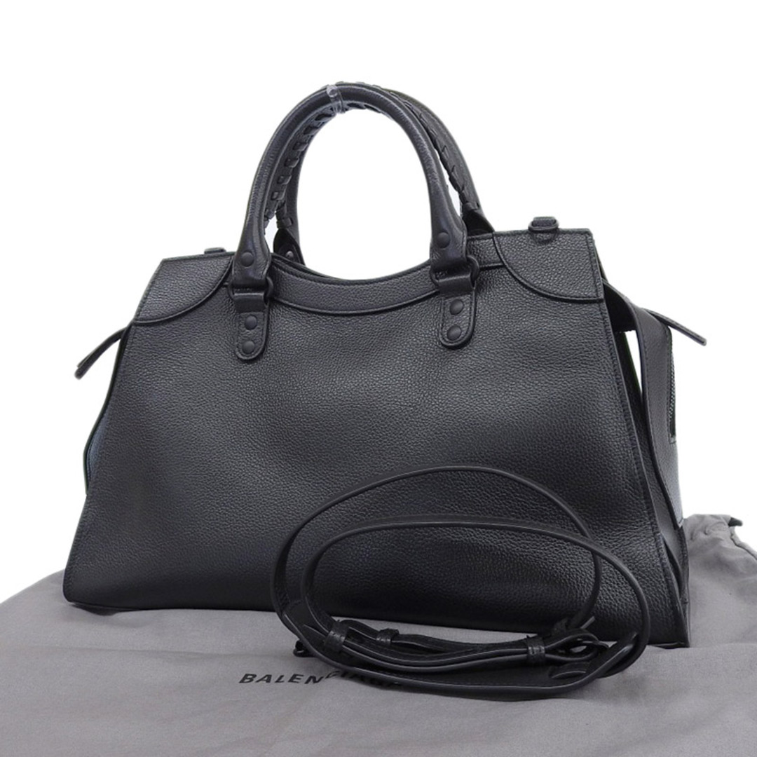 other(アザー)のバレンシアガ BALENCIAGA ネオクラシック 2WAYバッグ ハンドバッグ ショルダーバッグ レザー ブラック 654907 中古 新入荷 OB1522 レディースのバッグ(ハンドバッグ)の商品写真