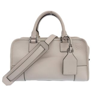 アザー(other)のロエベ LOEWE アマソナ28 2WAYバッグ ハンドバッグ ショルダーバッグ レザー ベージュ 中古 新入荷 OB1519(ハンドバッグ)