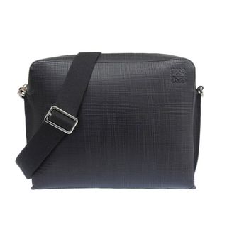 アザー(other)のロエベ LOEWE ショルダーバッグ 斜め掛けショルダー レザー ブラック 中古 新入荷 OB1514(ショルダーバッグ)