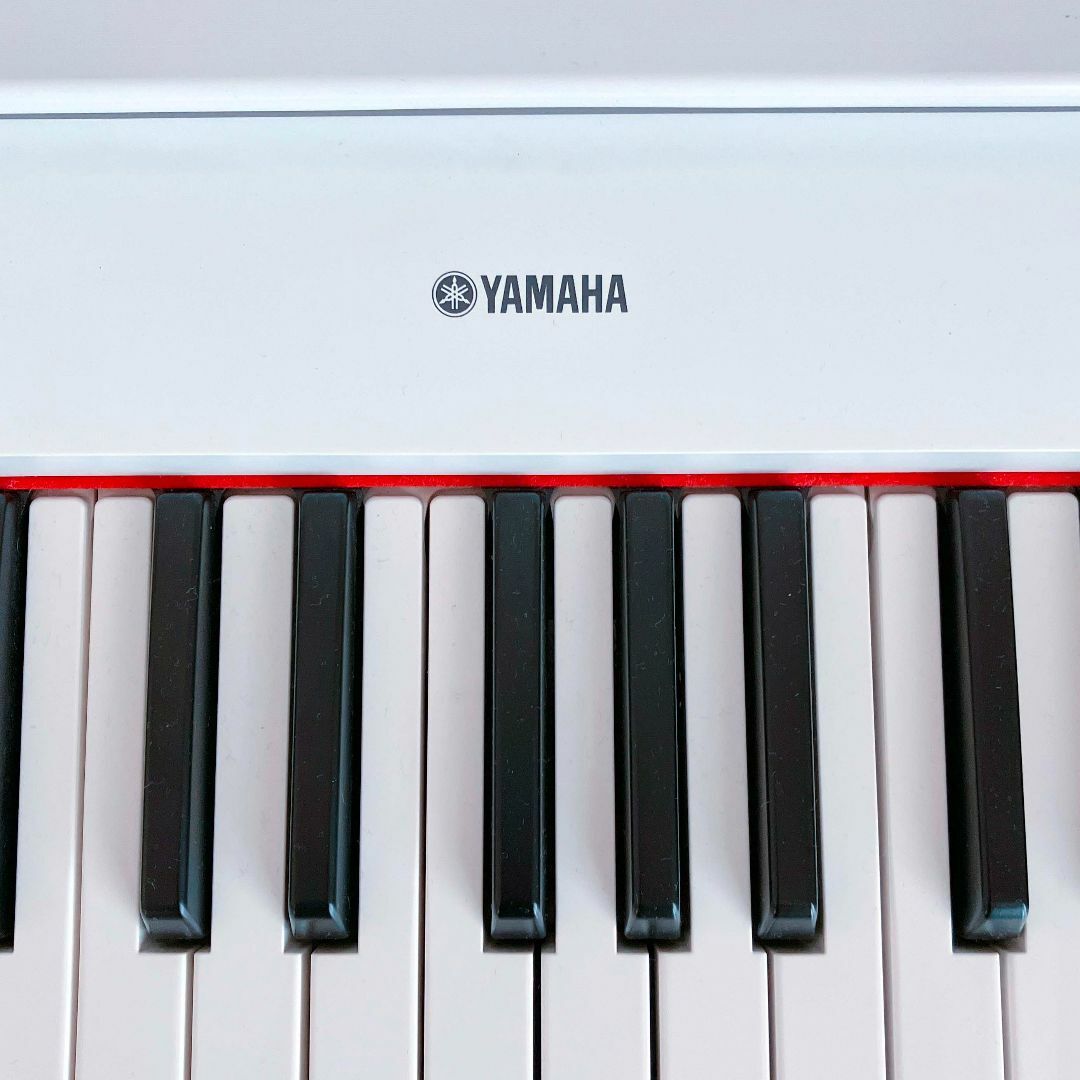 【動作確認済み】YAMAHA キーボード ピアジェーロ NP-12WH ホワイト 楽器の鍵盤楽器(キーボード/シンセサイザー)の商品写真