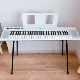 【動作確認済み】YAMAHA キーボード ピアジェーロ NP-12WH ホワイト(キーボード/シンセサイザー)