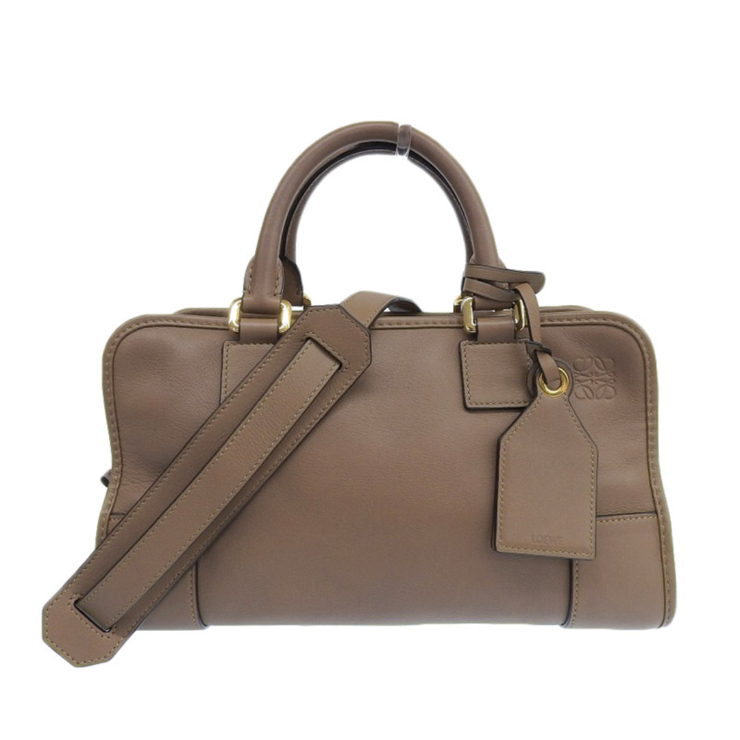 ロエベ LOEWE アマソナ28 2WAYバッグ ハンドバッグ ショルダーバッグ レザー ブラウン  新入荷 OB1524