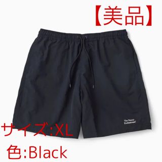 ワンエルディーケーセレクト(1LDK SELECT)のennoy エンノイ ナイロンショートパンツ XL ブラック 美品(ショートパンツ)