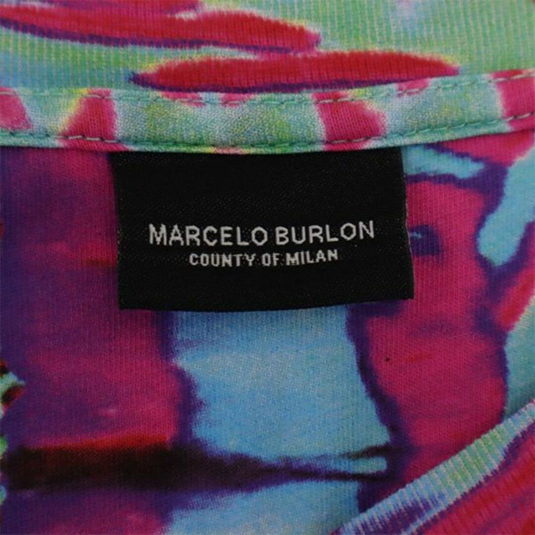 MARCELO BURLON 総柄Tシャツ XL