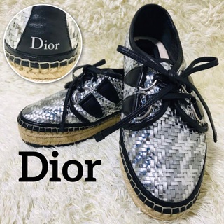 Christian Dior - クリスチャンディオール エスパドリーユ 厚底ブーツ ...