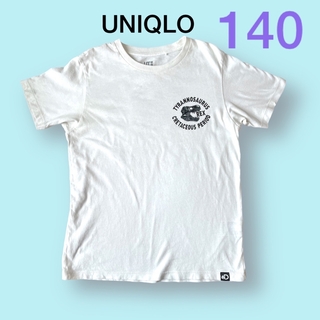 ユニクロ(UNIQLO)のUNIQLO 半袖Tシャツ　男の子　140 140㎝　140センチ　恐竜(Tシャツ/カットソー)