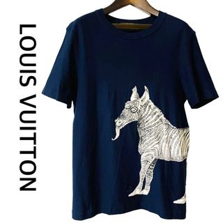 ルイヴィトン(LOUIS VUITTON)のLOUIS VUITTON ルイヴィトン チャップマン トップス 馬 シマウマ(Tシャツ/カットソー(半袖/袖なし))