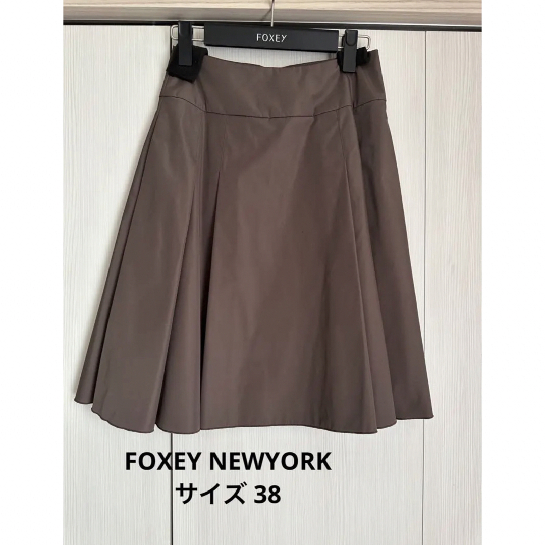 フォクシーニューヨーク スカート Out Pleat Skirt