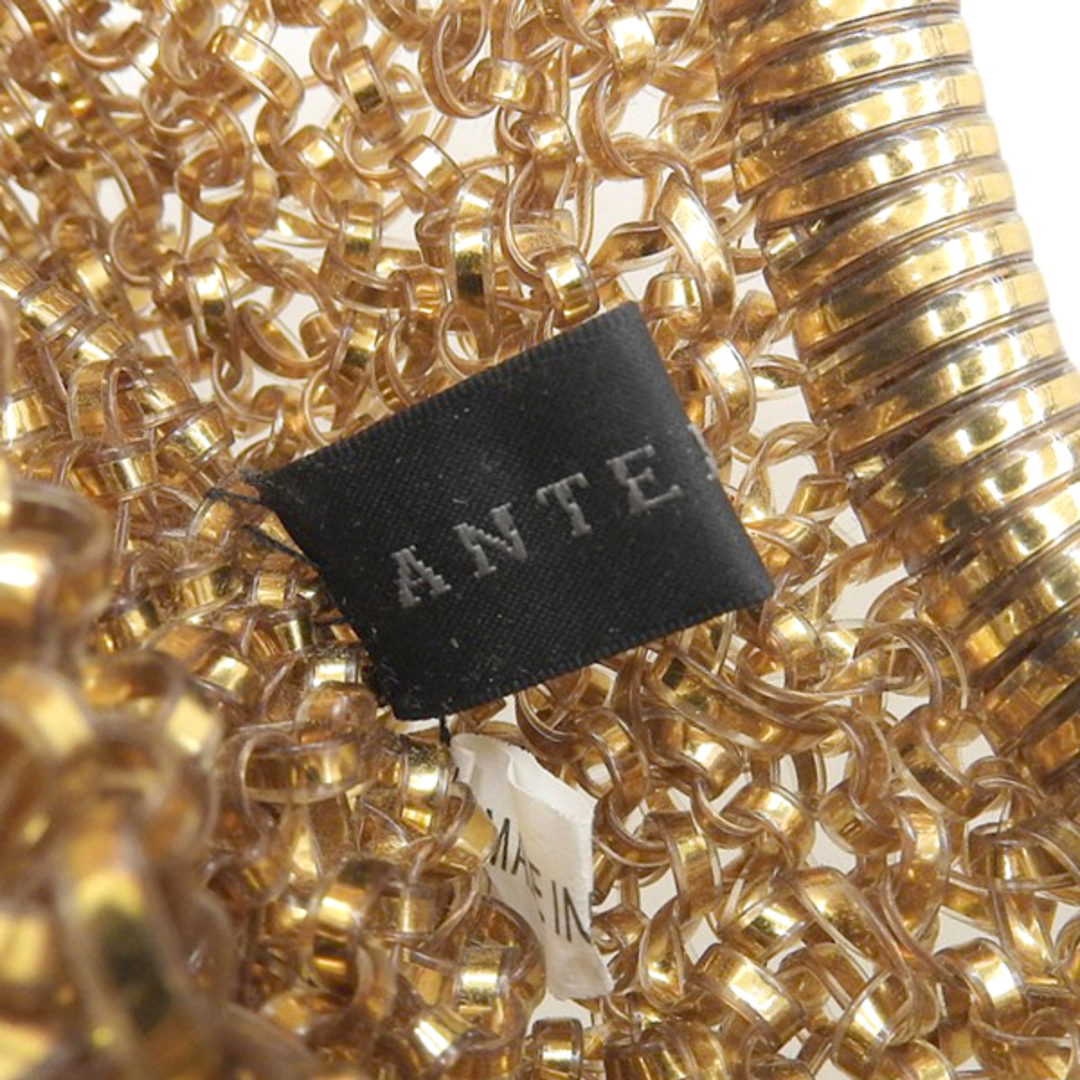 ANTEPRIMA(アンテプリマ)のアンテプリマ ANTEPRIMA ワイヤー ハンドバッグ ゴールド Y02199 レディースのバッグ(ハンドバッグ)の商品写真