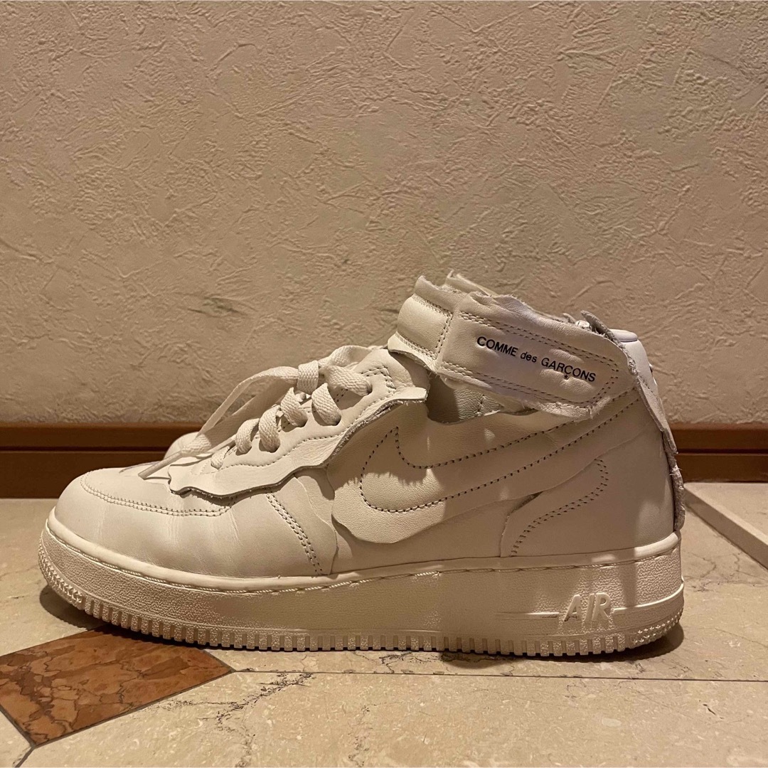 NIKE × comme des garcons AIR FORCE 1 黒