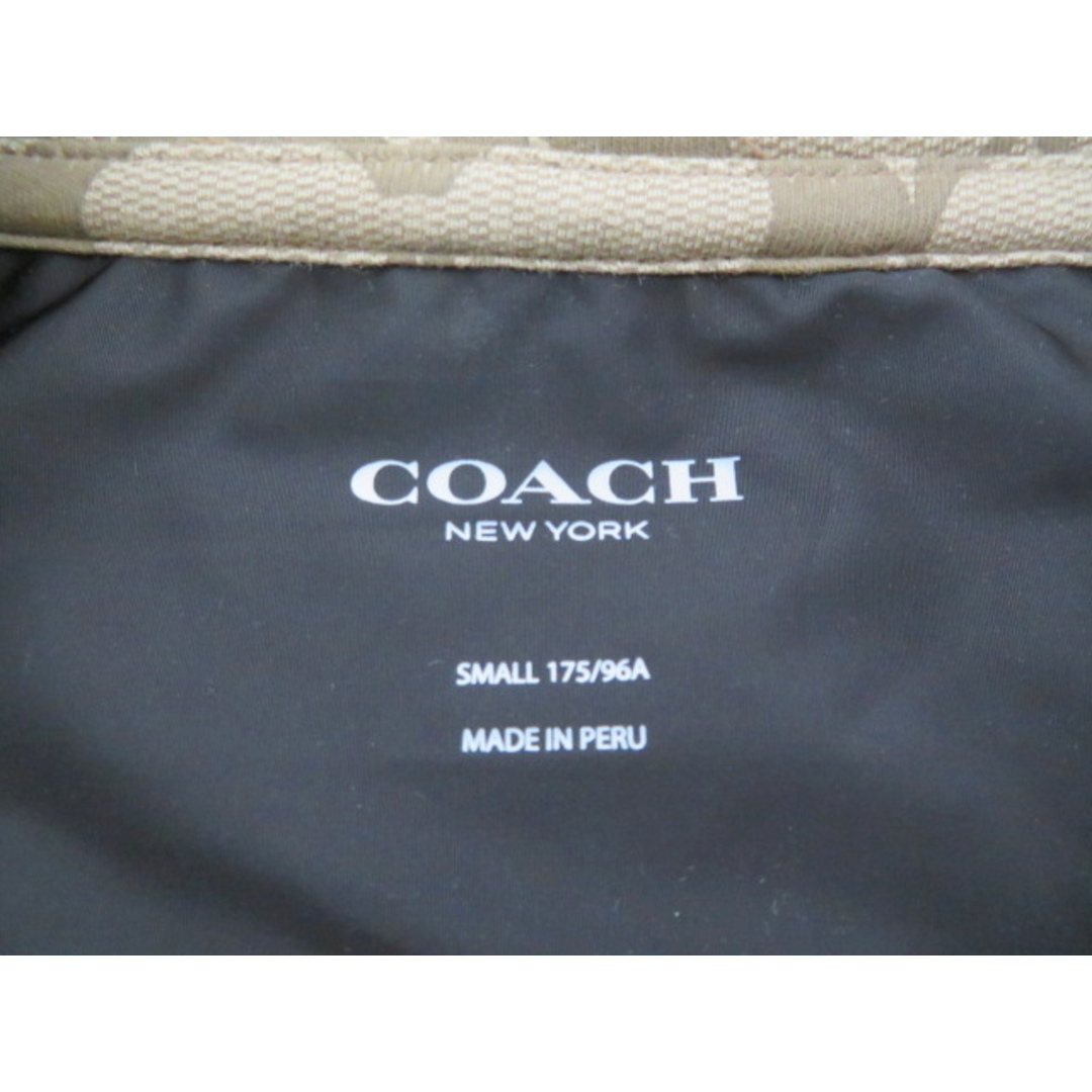 K08 COACH シグネチャー 綿 パーカー フーディー S 8