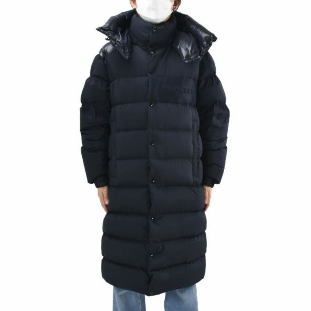 【NAVY】モンクレール MONCLER ダウンコート メンズ ダウンジャケット ロング丈コート ブルゾン ネイビー AUTARET  GIUBBOTTO【送料無料】 | フリマアプリ ラクマ