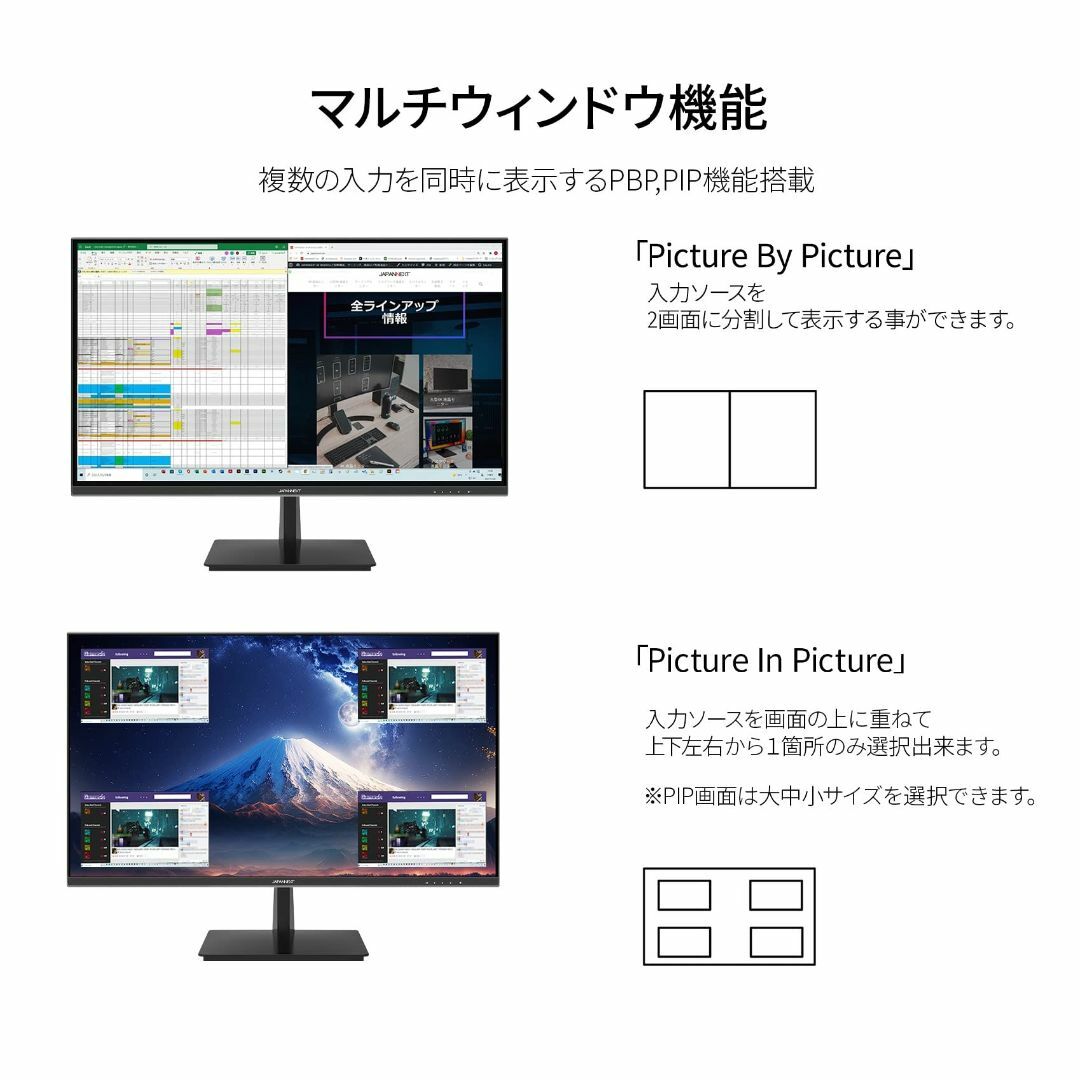 JAPANNEXT 28インチ IPSパネル 4K(3840x2160)液晶モニ-eastgate.mk