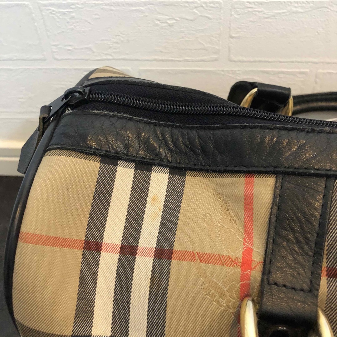 BURBERRY(バーバリー)の美品　バーバリー　ボストンバッグ　BURBERRY 旅行鞄 レディースのバッグ(ボストンバッグ)の商品写真