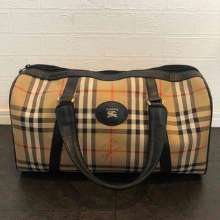 バーバリー(BURBERRY)の美品　バーバリー　ボストンバッグ　BURBERRY 旅行鞄(ボストンバッグ)