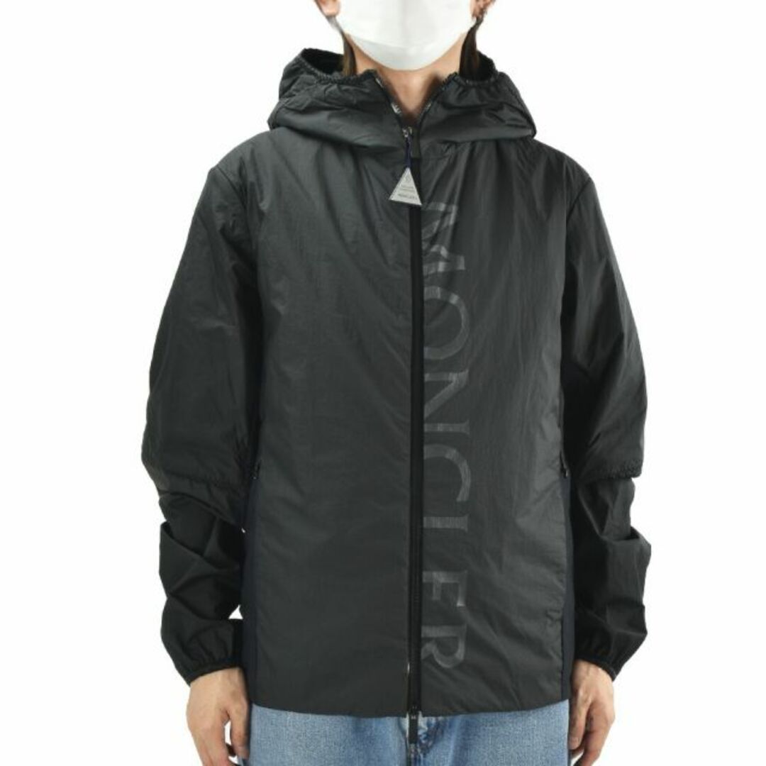 MONCLER(モンクレール)の【BLACK】モンクレール MONCLER ウインドブレーカー メンズ フーテッドジャケット ウィンドジャケット ブラック 黒 ICHIRO GIUBBOTTO【送料無料】 メンズのジャケット/アウター(マウンテンパーカー)の商品写真