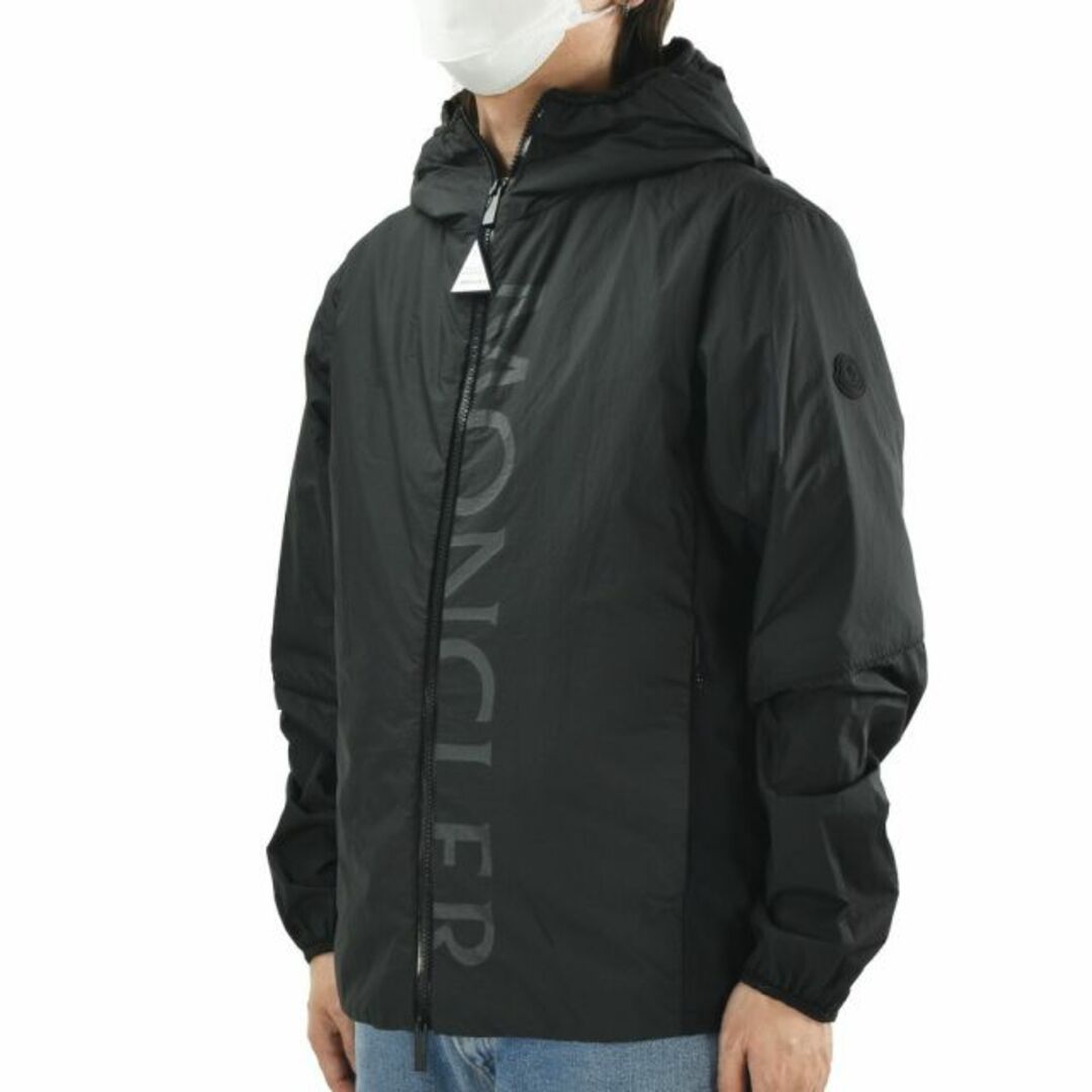 MONCLER(モンクレール)の【BLACK】モンクレール MONCLER ウインドブレーカー メンズ フーテッドジャケット ウィンドジャケット ブラック 黒 ICHIRO GIUBBOTTO【送料無料】 メンズのジャケット/アウター(マウンテンパーカー)の商品写真