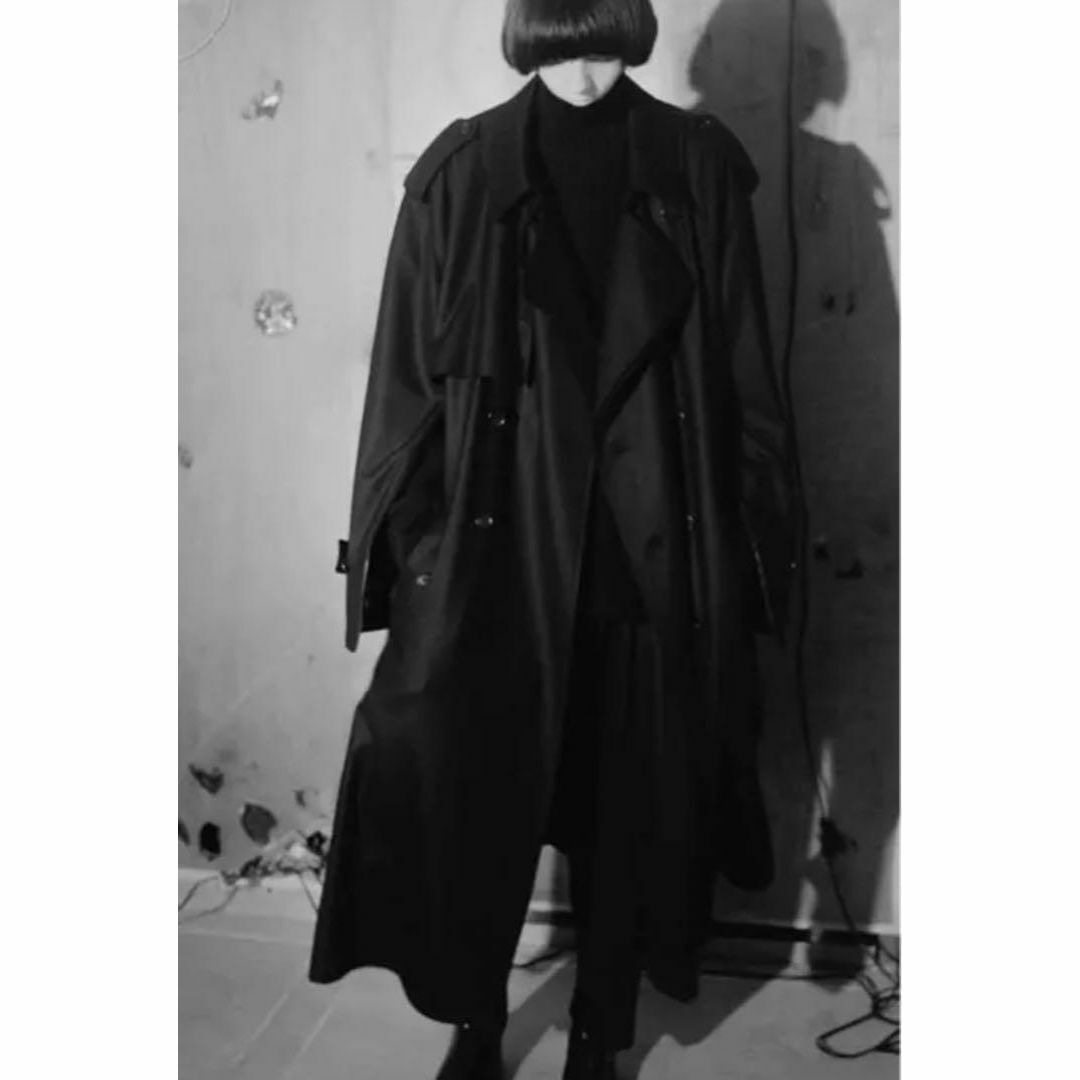 stein Oversized Overlaped Trench Coat