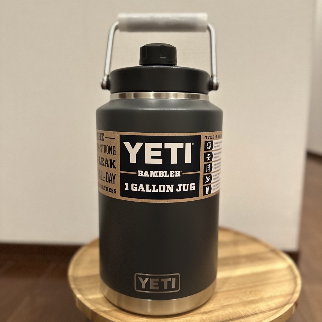 【日本未発売カラー】YETI 1gallon jug イエティ charcoal