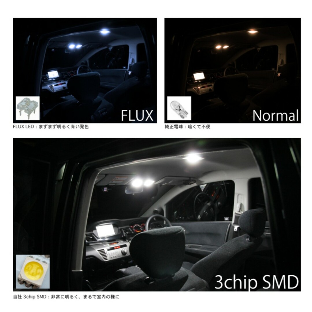ダイハツ(ダイハツ)の車検対応 ハイゼットカーゴ ダイハツ LED ルームランプ セット S320V 自動車/バイクの自動車(汎用パーツ)の商品写真