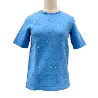 ルイヴィトン(LOUIS VUITTON)の未使用 ルイヴィトン トップス 半袖Ｔシャツ ブルー(Tシャツ(半袖/袖なし))