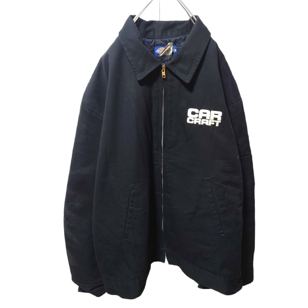 【Dickies】中綿入り 企業ロ刺繍 ワッペン ワークジャケット S-074