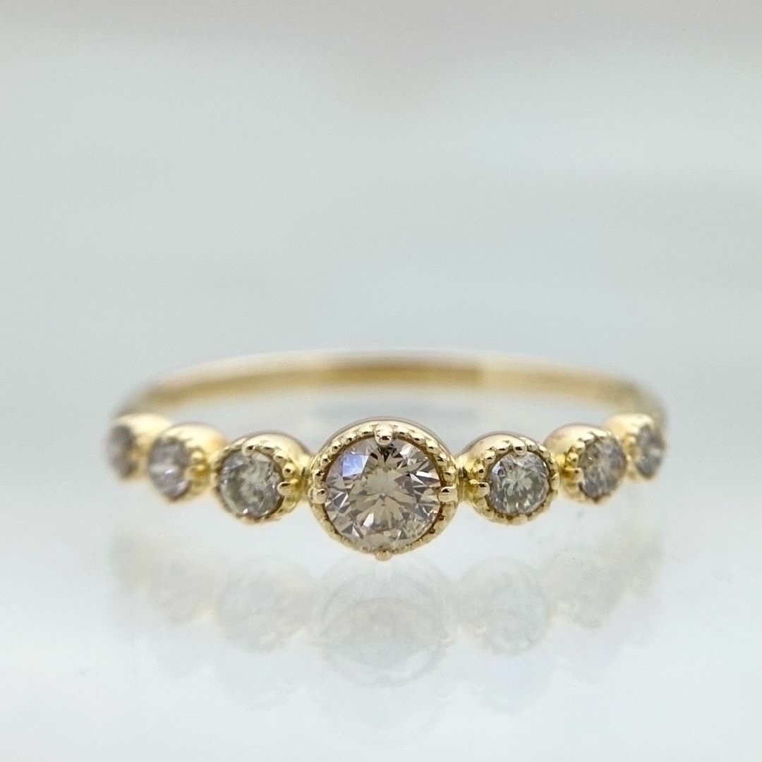 新品 ダイヤモンド リング 0.33ct レディースのアクセサリー(リング(指輪))の商品写真