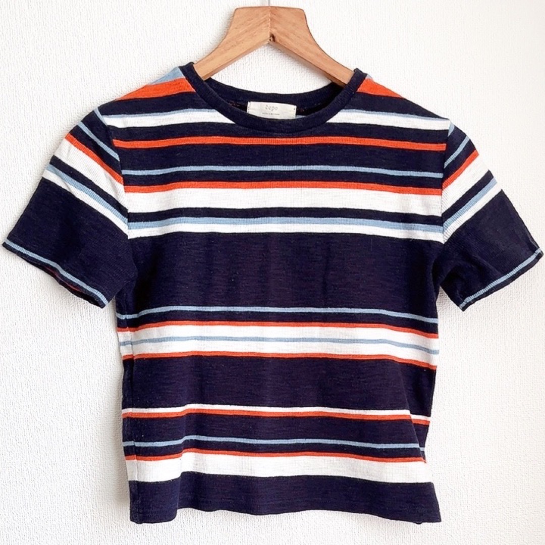 CEPO(セポ)のボーダー　Tシャツ メンズのトップス(Tシャツ/カットソー(半袖/袖なし))の商品写真