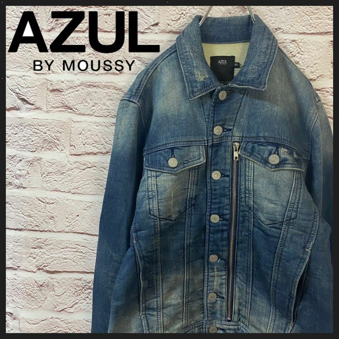 AZUL by moussy Gジャン　デニムジャケット　[ xs ] | フリマアプリ ラクマ