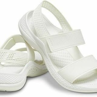 クロックス(crocs)の30322タ　crocs　 ライトライド 360 サンダル　２１ｃｍ(サンダル)