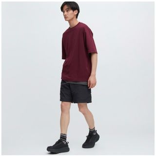 ユニクロ(UNIQLO)のUNIQLO ユニクロ　ギアショーツ　ネイビー(ショートパンツ)