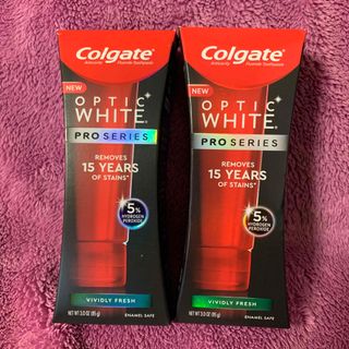 Colgate OPTIC WHITE  PRO SERIES  2本セット(歯磨き粉)