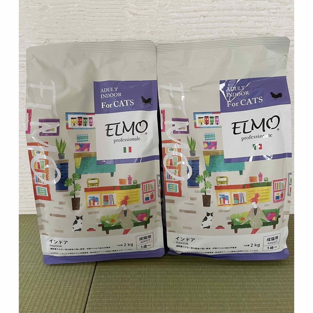 ELMO キャットフード インドア(成猫用)