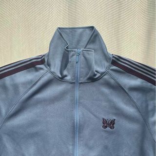 Needles poly track jacket サックスブルー Lサイズ