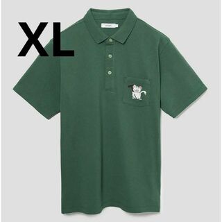 グラニフ(Design Tshirts Store graniph)のXLサイズ　ポロシャツ　ドラゴンボール　 カリン様 仙豆 　グラニフ(その他)