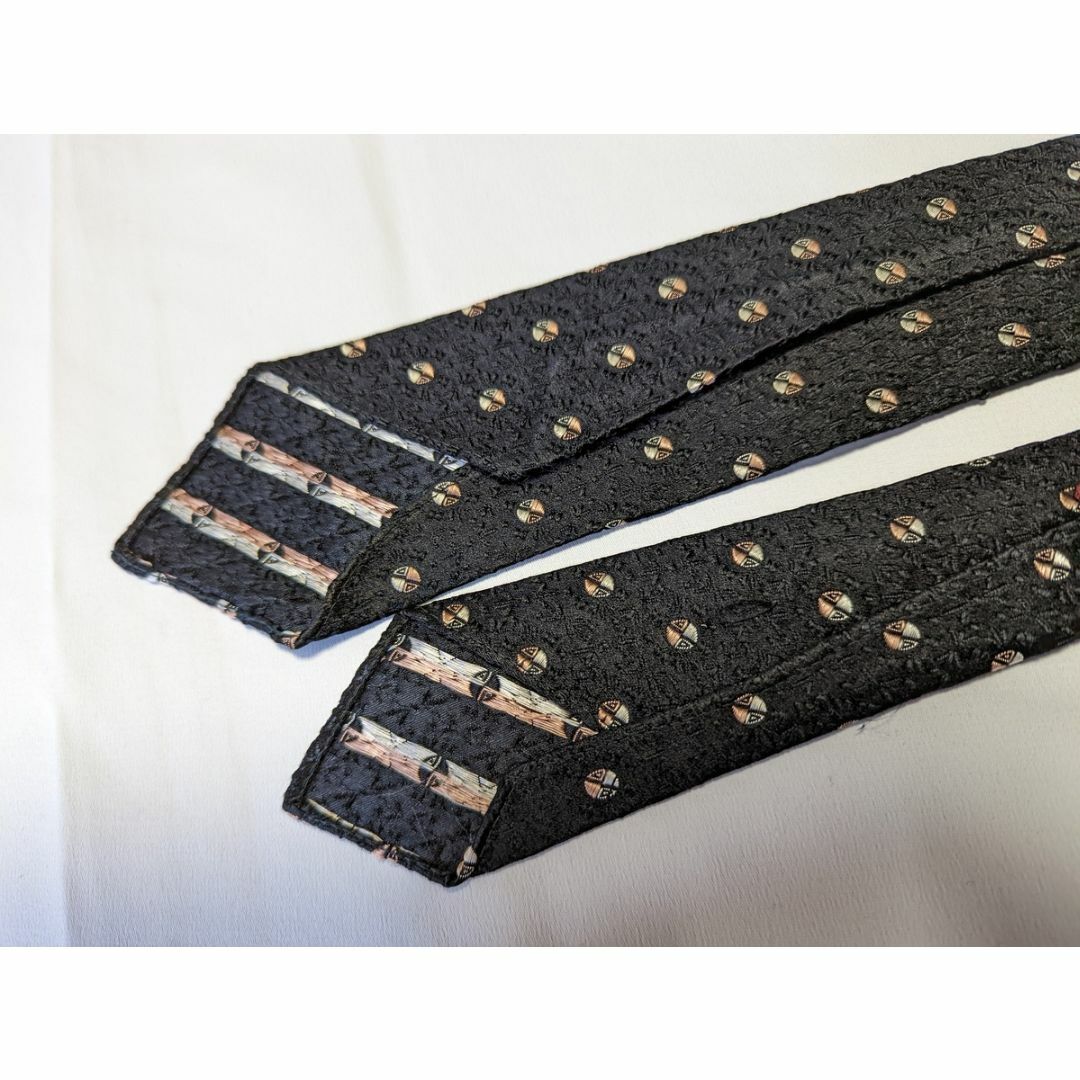 美品 40sヴィンテージ ロスチャイルド 有機的で超上質なジャガード ネクタイ