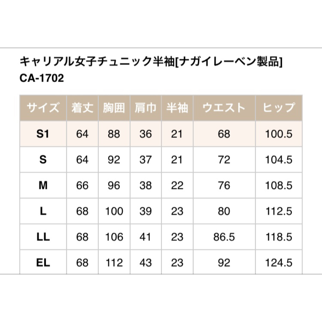 NAGAILEBEN(ナガイレーベン)のナガイレーベン ナース服 上下セット CA キャリアル レディースのレディース その他(セット/コーデ)の商品写真