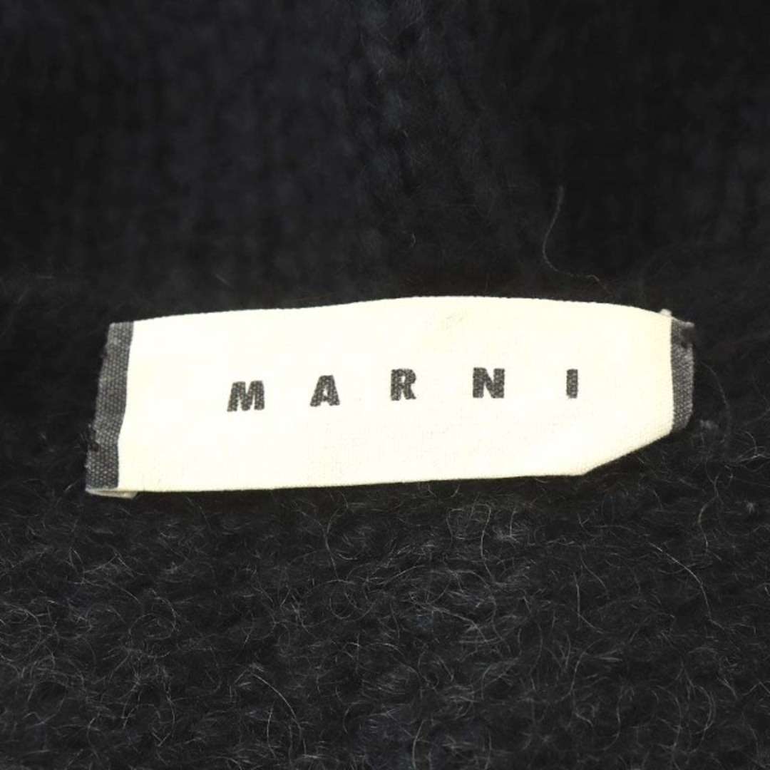 Marni(マルニ)のマルニ MARNI カーディガン 長袖 モヘヤ 44 XS グレー 紺 黒 メンズのトップス(カーディガン)の商品写真