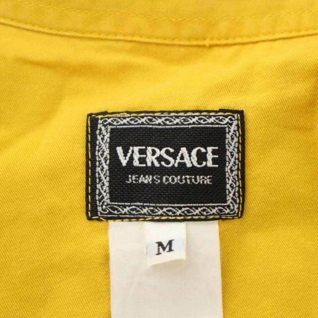 VERSACE JEANS COUTURE カジュアルシャツ コットン M 黄色