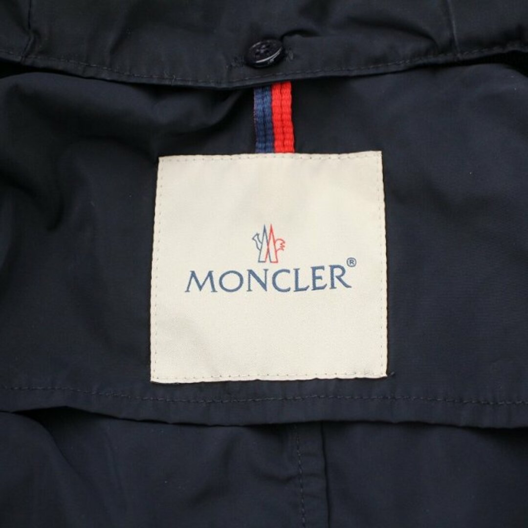 MONCLER(モンクレール)のモンクレール 17SS アンテミス ナイロンコート スプリングコート 2 L 紺 レディースのジャケット/アウター(スプリングコート)の商品写真