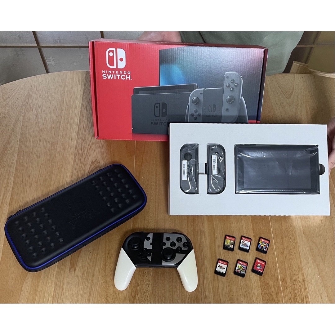 任天堂　switch プロコンスマブラ　ソフト　ケース　フルセットバラ売り不可