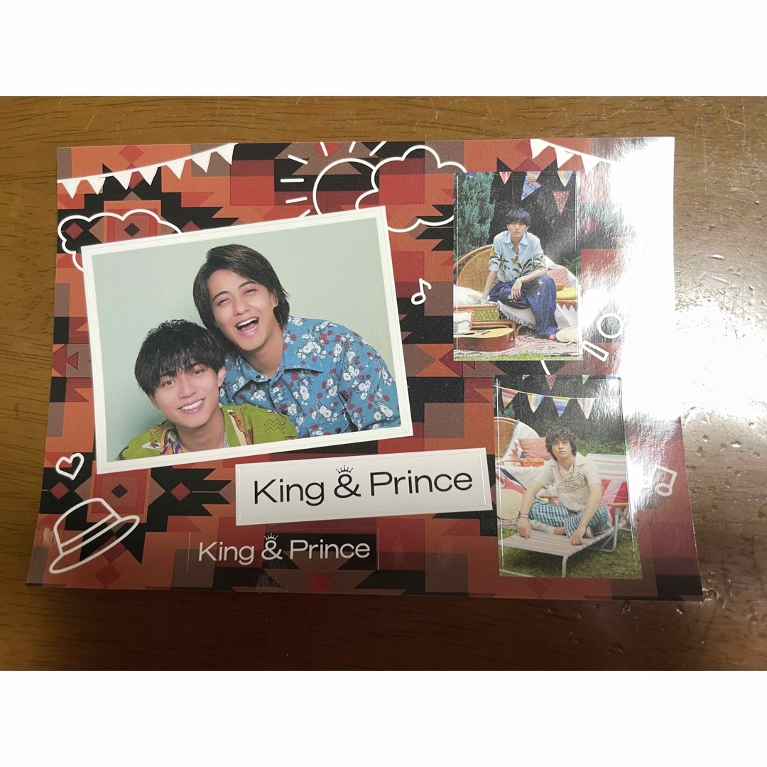 King & Prince(キングアンドプリンス)のKing&Prince ピース DearTiara盤 ステッカー エンタメ/ホビーのタレントグッズ(アイドルグッズ)の商品写真